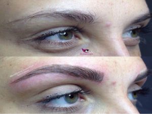 tattoo eyebrows vs microblading