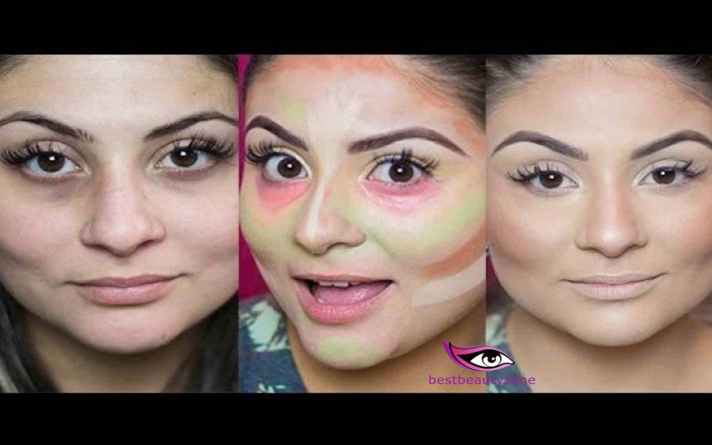 how to use color corrector under eyes